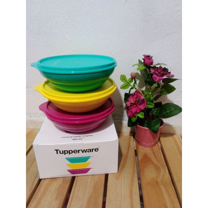 Conjunto Tupper Pragelas Tupperware.