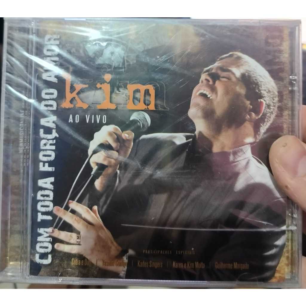 CD KIM COM TODA FORÇA DO AMOR/AO VIVO/GOSPEL/MARA LIMA/CASSIANE/LAURIETE/FERNANDA BRUM/MARINA DE OLIVEIRA/ELAINE