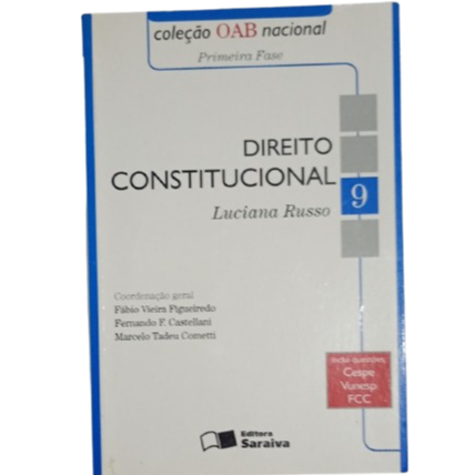 Livro - Direito Constitucional 9 - Coleção Oab 1a Fase - Luciana Russo