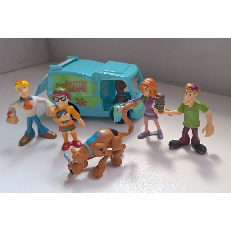 Coleção Playset Scooby Doo e Máquina de Mistério - Imaginext - Antiguidades - Raro