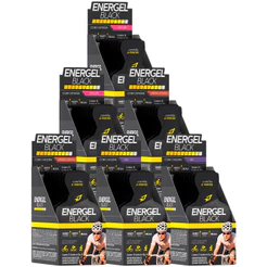 Bodyaction Kit 6x Caixas Energel Black - Gel de Carboidratos com Cafeína Total 60 Sachês