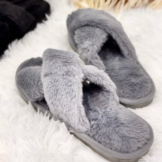 Chinelo Pantufa Trançado Soft Macio Sola de Borracha Antiderrapante Luxuoso e Confortável