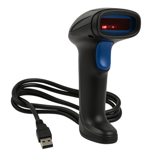 Leitor De Código De Barras USB Com Fio Exbom, Etiqueta de Produtos e Boletos Bancários em Oferta na Shopee