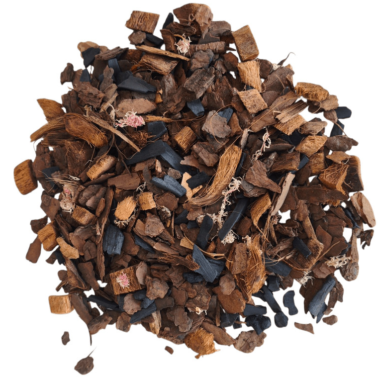 5 Litros Mix Substrato Para Orquídeas Carvão Pinus Musgo Sphagnum Chip