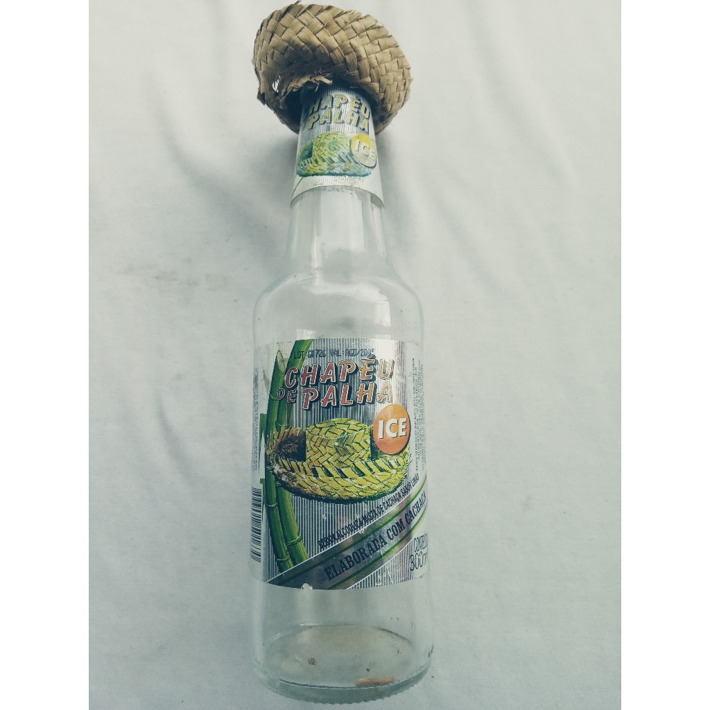 Garrafa Antiga Ice Chapeu de Palha - 300 ml - X8