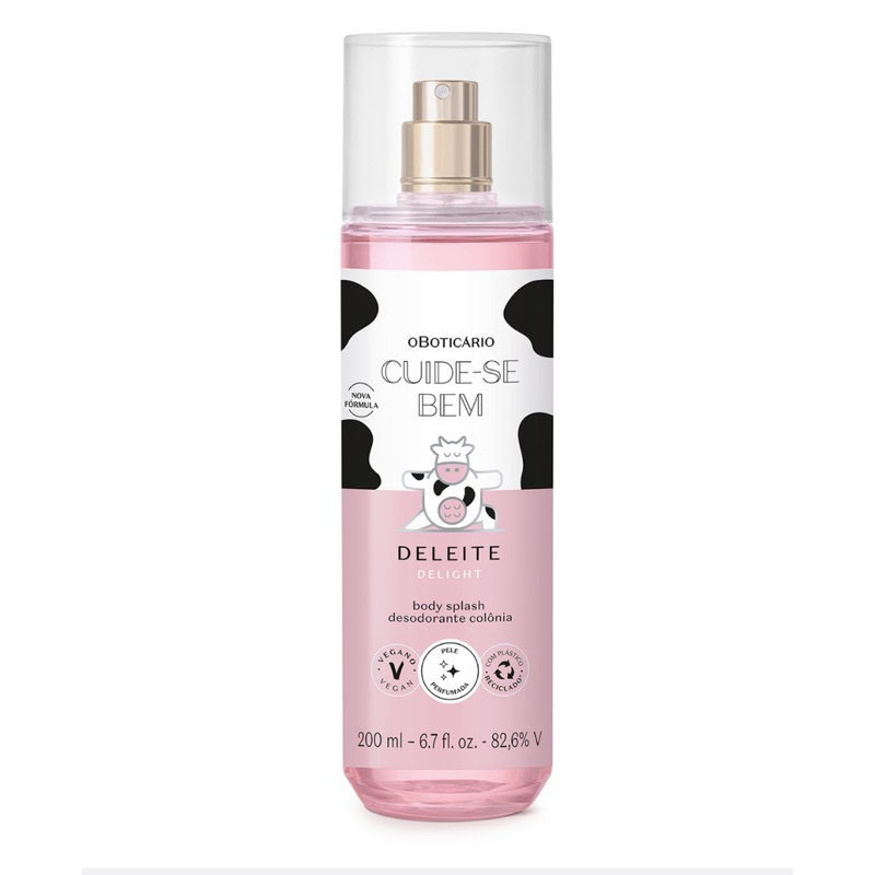 Body Splash Cuide-Se Bem Deleite 200ml