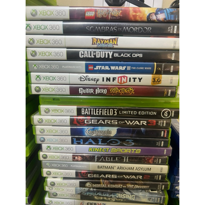 jogos originais de Xbox 360 valor da unidade