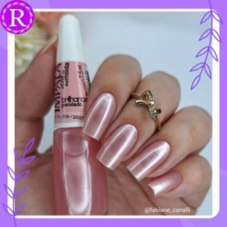Esmalte Impala Brilhante Coleção A Cor Da Sua Moda Perolado 7,5ml - rosa claro, rosa perolado. em Oferta na Shopee