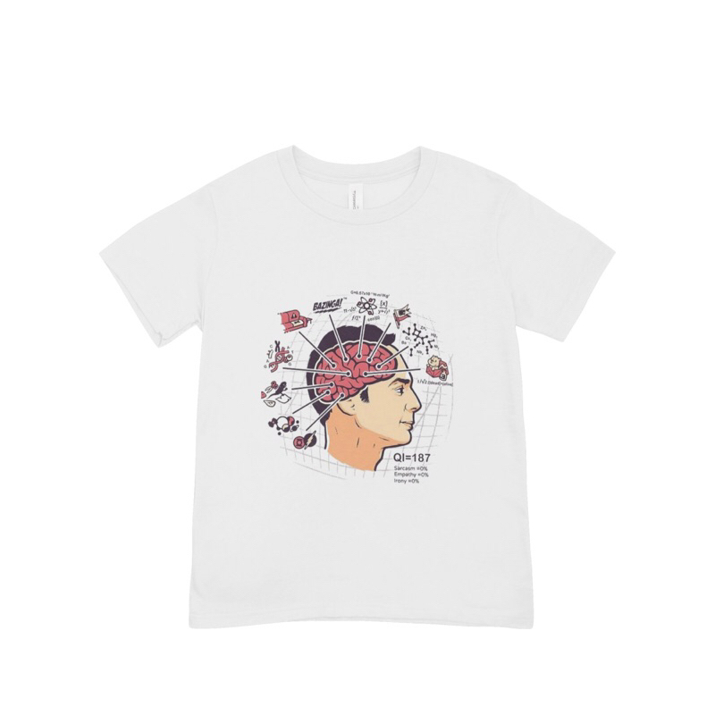 Camiseta Algodão Unissex Tshirt Sheldon Cooper Big Bang  A Teoria