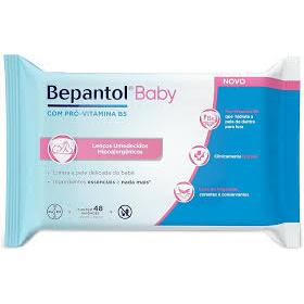 Lenço Umedecido Bepantol Baby Com 48 Unidades.
