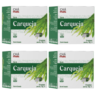 Kit 4 Chá de Carqueja 10 Sachês - Chá mais em Oferta na Shopee