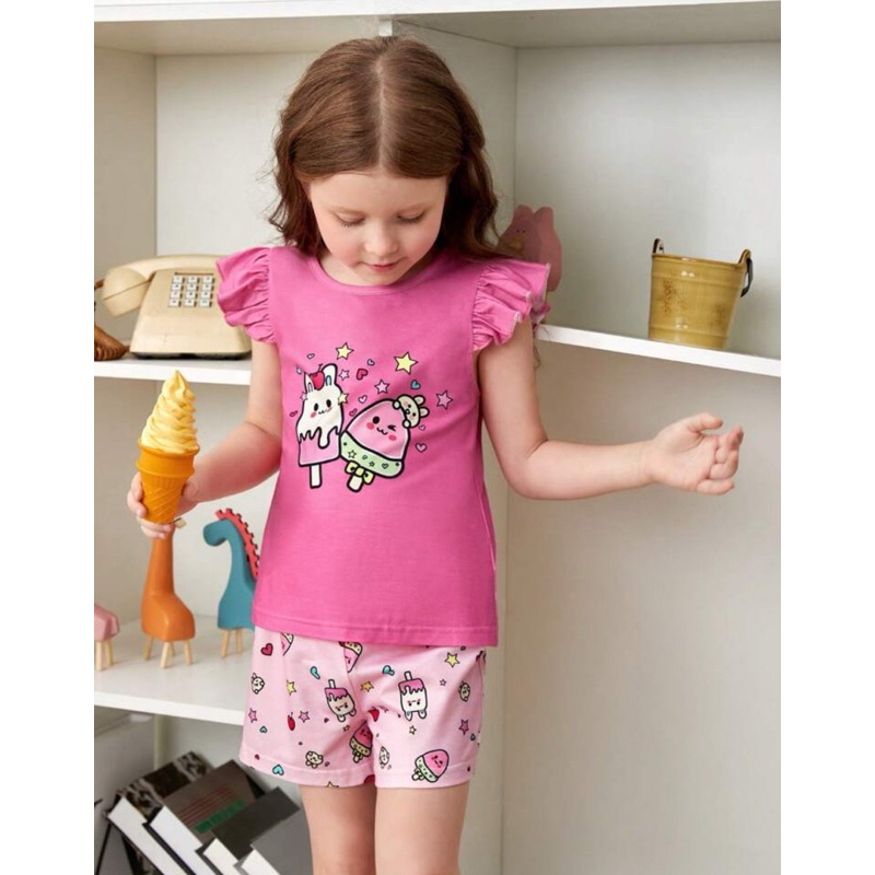 Conjunto pijama infantil feminino