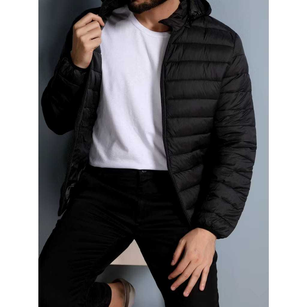 Jaqueta Bobojaco Corta-Vento Impermeavel Forrado Preto Premium Importado 2025 P-M-G-GG-G1