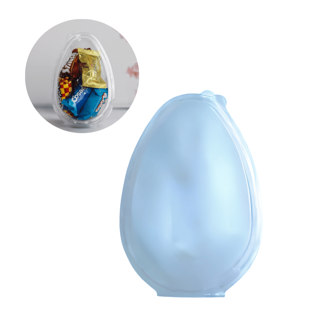 10 Blister Ovo De Páscoa Casca De 250g Para Bombons E Doces em Oferta na Shopee