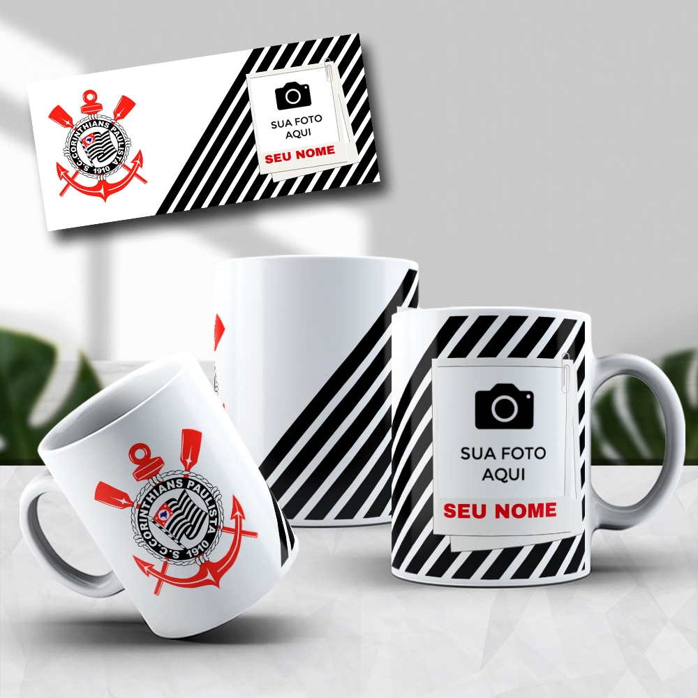 Caneca Personalizada do Corinthians com Foto: Onde Comprar | BuscaProdutos