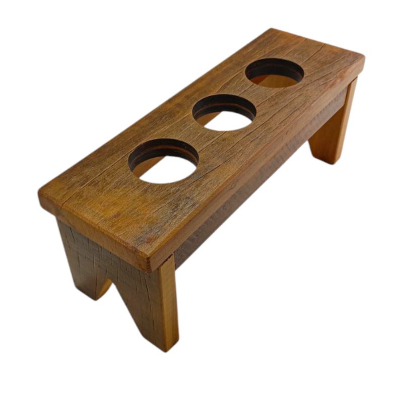 BANQUINHO MADEIRA - PORTA VASO