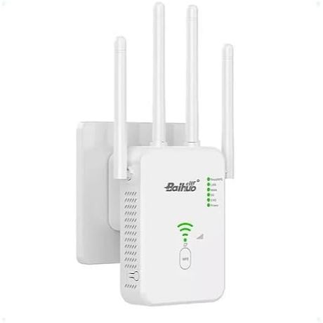 Repetidor De Wifi 4 Antenas Amplificador Sinal Potente
