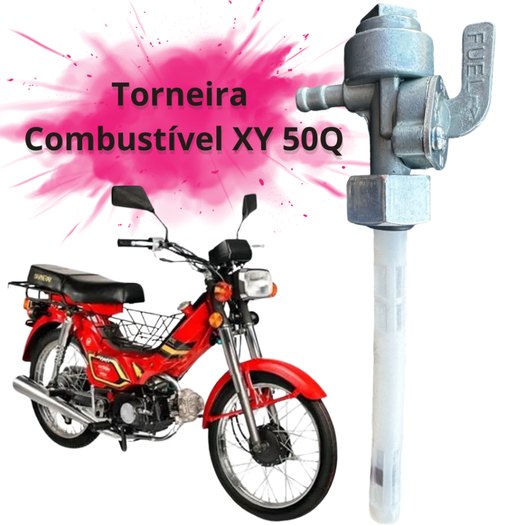 Torneira Combustível Shineray XY 50Q Magrelinha