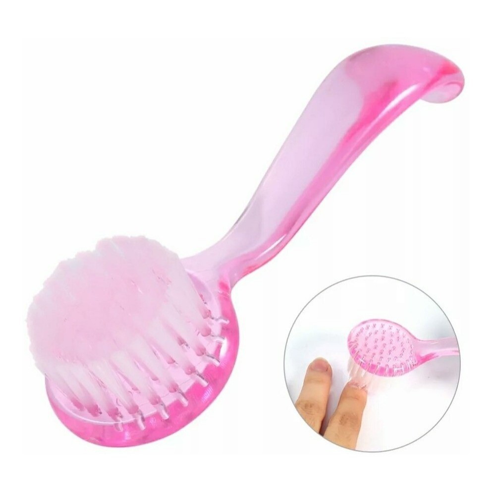 Escovinha Para Unhas Limpeza De Pó Gel Escova de Unha Manicure