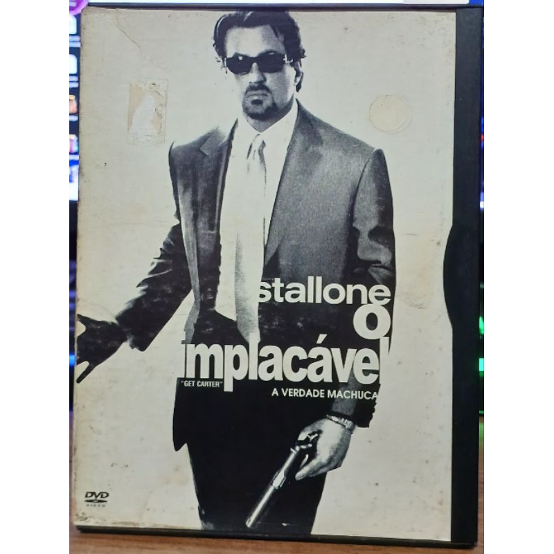 Dvd O implacável (original) capa snapcase