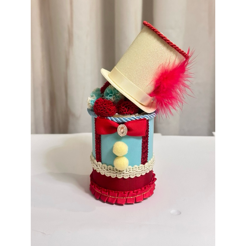 Cofrinho luxo Lembrancinha Personalizado Circo | Lembrança Luxo | Aniversário Infantil