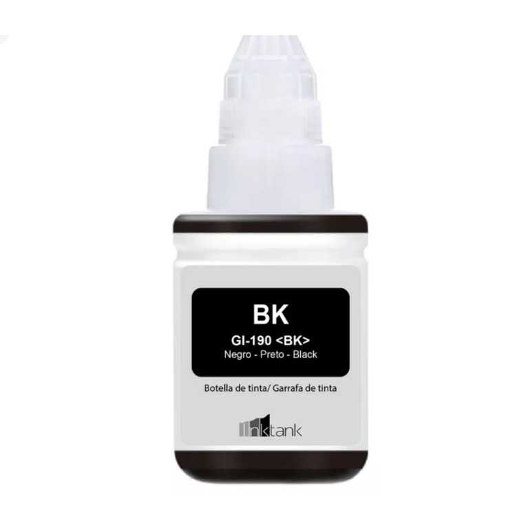 Tinta Preta  P/ Canon Gl190  G1100/g2100/g3100/g3111/ G4100/G4110,/G4111