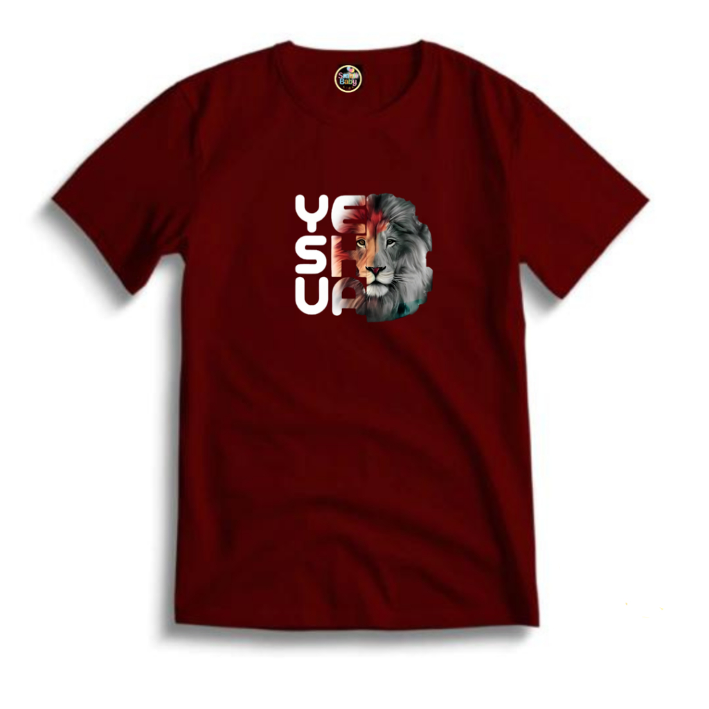 Camiseta Infantil Juvenil Unissex Yeshua Jesus Moda Religiosa Cristã em Oferta na Shopee