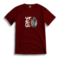 Camiseta Infantil Juvenil Unissex Yeshua Jesus Moda Religiosa Cristã
