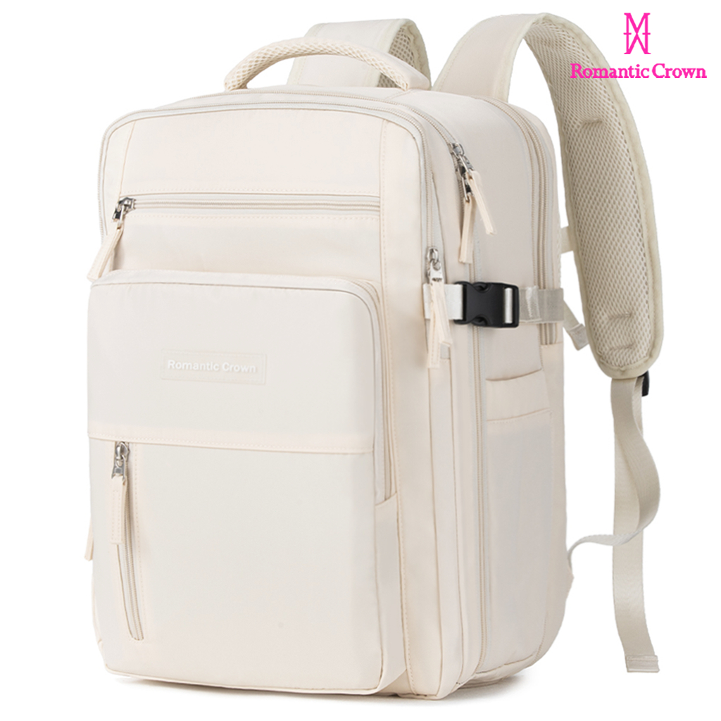 Mochila De Viagem Feminina Multifuncional Impermeável Reforçada Expansível para Trilha Esp...
