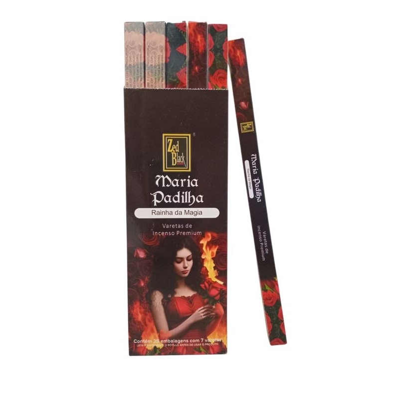 INCENSO POMBA GIRA MARIA PADILHA 🌹 em Oferta na Shopee