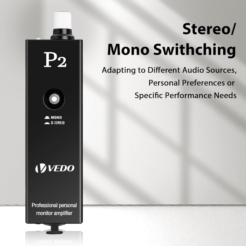 Amplificador de fone de ouvido profissional VEDO XLR para interface de áudio de 3,5MM Mini amplificador em Oferta na Shopee