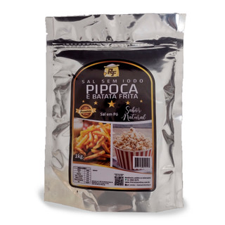 Sal Micronizado (em Pó) Natural P/ Fazer Pipoca De Cinema 1kg em Oferta na Shopee