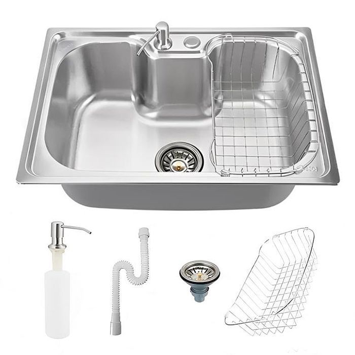Cuba Cozinha Gourmet Aco Inox Luxo C/ Acessorios 60 X 42 Cm
