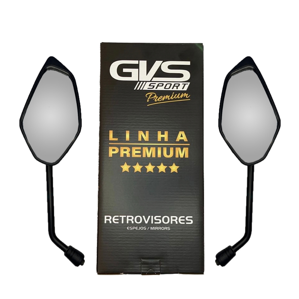 Retrovisor Fazer 250 Factor 150 Yamaha Gvs Original Convexa em Oferta na Shopee