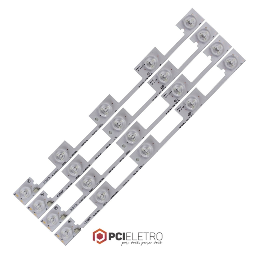 Dl3945I Kl39Gt618 Dl3945I (A) Dl3945  Kit 4 Barras com 5 Leds Mills