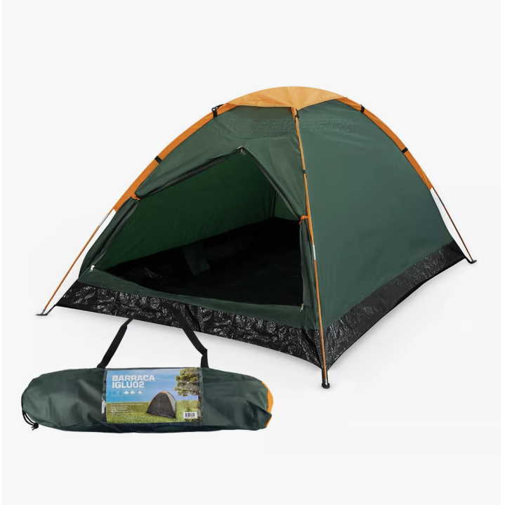 Barraca de acampamento para camping selvagem pra 2 pessoas