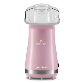Pipoqueira Rosa Britânia Poplite Inox Sem Óleo BPI01RS