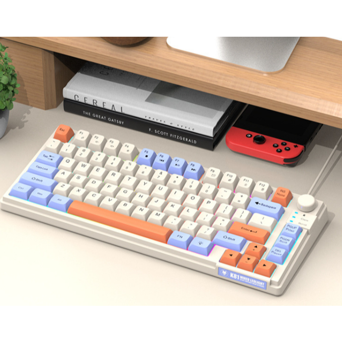 Teclado Gamer Iluminação Rainbow E Controle De Volume Com Fio Semi-mecânico em Oferta na Shopee