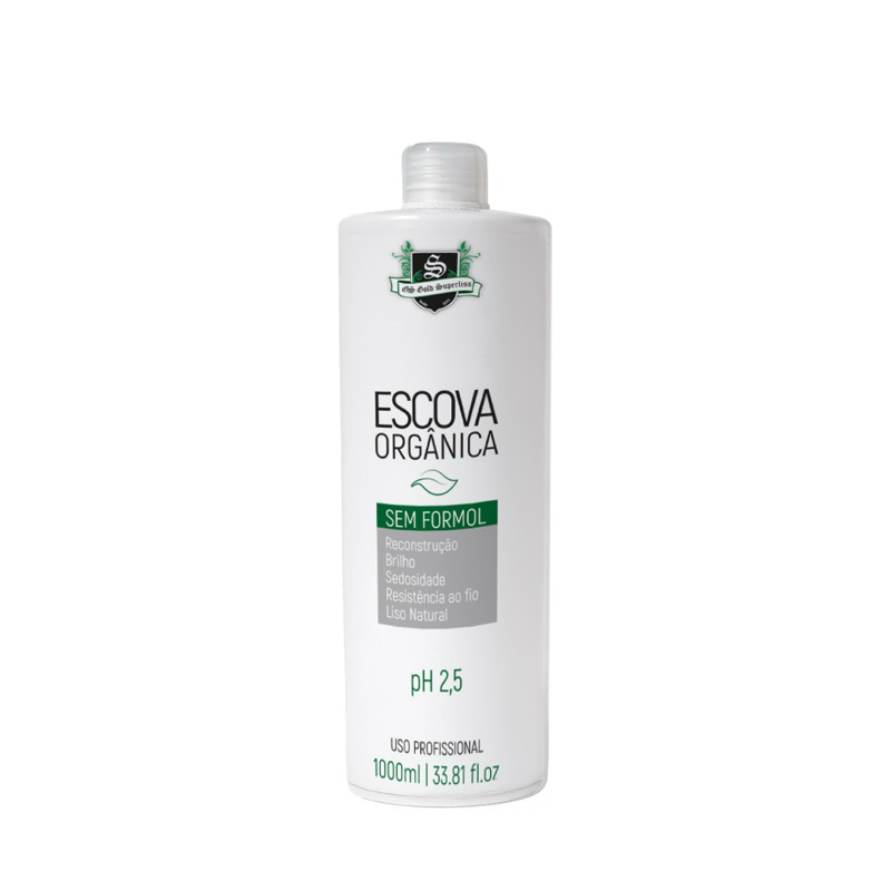 Escova Progressiva Organica SEM FORMOL 1000ml  Super Liss