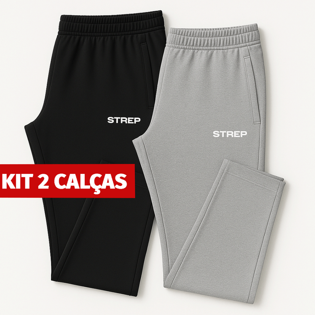 Kit 2 Calça Masculina Dry Fit Com Elastano Esportiva Academia Treino Fitness