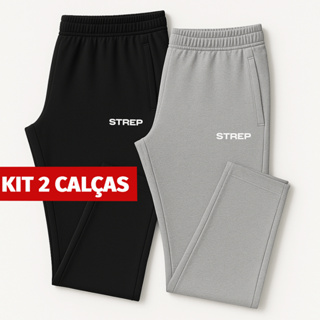 Kit 2 Calça Masculina Dry Fit Com Elastano Esportiva Academia Treino Fitness em Oferta na Shopee