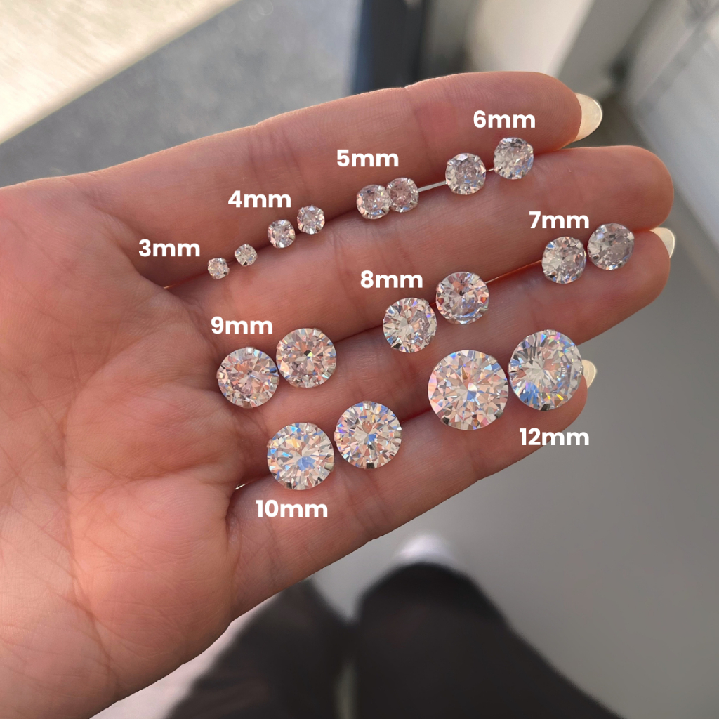 Brinco Prata 925 Masculino e Feminino Ponto de Luz Pedra Zircônia em Oferta na Shopee