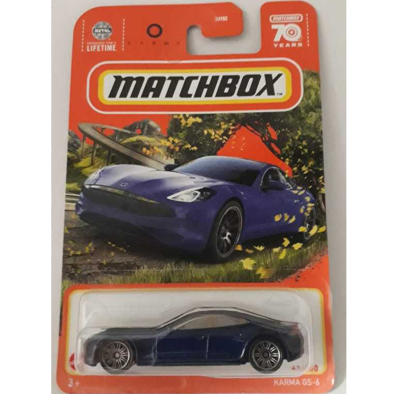 Karma GS-6 - 2024 - Violeta - Matchbox - 70 Anos - Mattel - Miniatura