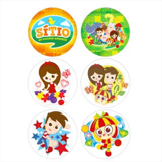 Sítio do Pica Pau Amarelo Adesivo Vinil Etiqueta Adesiva Aniversário em Oferta na Shopee