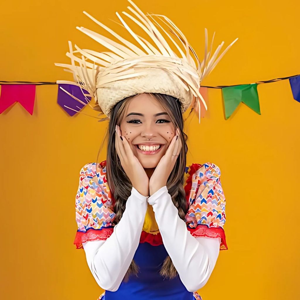 Kit 10 Chapéu de Palha Junino Carava Tremendão Malandrinho Chapéu Desfiado Festa Junina Palha em Oferta na Shopee