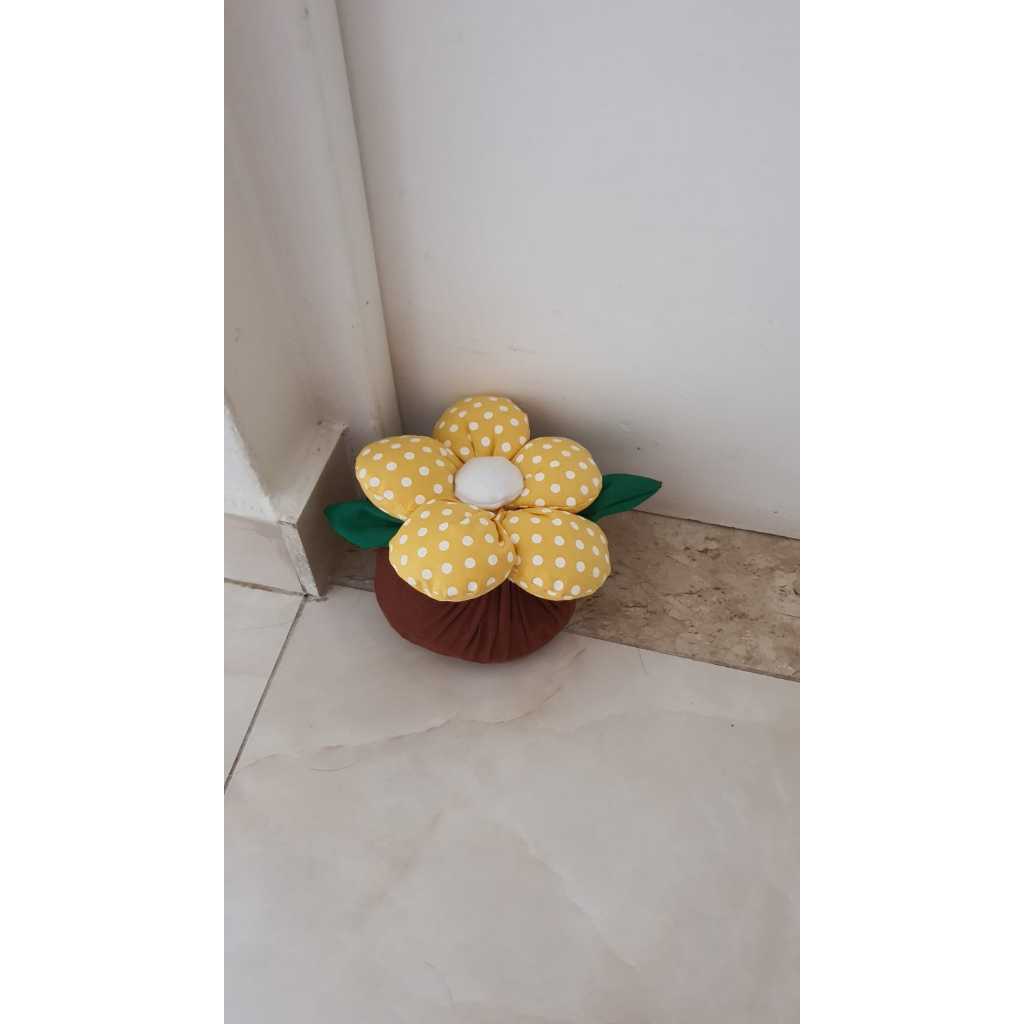 Peso De Porta Flor🩷Para Não Deixar a sua Porta Bater e DECORAR seu Ambiente com Alegria