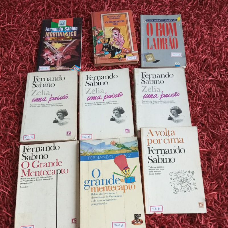 Fernando Sabino diversos títulos (461b/ 673n)