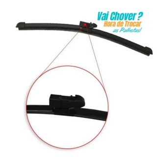 Palheta Limpador Traseiro Encaixe Tipo Click Carenado Paleta do Limpador Parabrisa Encaixe Click em Oferta na Shopee