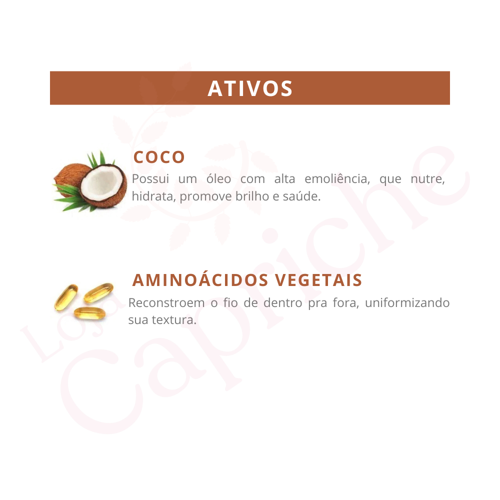 Detalhes do Condicionador Umectante Bio Extratus Coco 1L Óleo de Coco