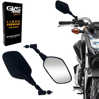 Retrovisor Modelo CB 500F Giro 360 Lançamento Gvs L Convexa em Oferta na Shopee